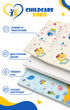 Дитячий двосторонній термокилимок XOKO Childcare XK-CHC-20-18-CRP1, 200 × 180 см, 8 мм + сумка в подарунок - изображение 4