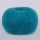Gazzal Super Kid Mohair, Смарагд №64425 - супер кід мохер, тонка пряжа для ажурних виробів і павутинок, 25 г/237 м - зображення 3