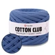 Пряжа трикотажная YarnArt Cotton Club, Голубой №7328 – 100% хлопок, для сумок, корзин, ковриков, декора (ЯрнАрт Коттон Клаб) - изображение 1
