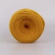 Пряжа трикотажная YarnArt Cotton Club, Темно-желтый №7317 – 100% хлопок, для сумок, корзин, ковриков, одежды (ЯрнАрт Коттон Клаб) - изображение 3