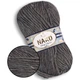 Nako Mohair Delicate Bulky, Серый №23345, пряжа для вязания 100 г / 100 м, 5% мохер, 10% шерсть, 85% премиум акрил, для свитеров, кардиганов и шапок - изображение 1
