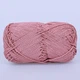 Пряжа YarnArt Macrame Пыльная роза №141, полиэстеровый шнур 2 мм, нитка для вязания крючком и спицами, полиэстер 100% - изображение 3