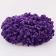 Alize Puffy Fine NEW, Фиолет №044 (100г/14м) плюшевая нитка с готовыми петлями для вязания руками пледа игрушек и балаклавы, Ализе Пуффи Файн - изображение 3