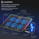 Охолоджувальна підставка для ноутбука Gamepro CP590 Black - зображення 5