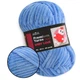 Пряжа плюшевая Premium Yarn Baby Love (Беби Лав) Голубой №327 - плюш для амигуруми, игрушек, маленький моточек 50г/60м - изображение 1
