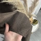 Шторы из легкого льна шоколадного цвета на тасьме 2шт. 150х270и ALBO (2000003535576) - изображение 6