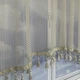 Тюль арка бежевая с бахромой 1.7м на 3м на тасьме ALBO (pbe0052800) - изображение 2