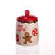 Банка для сипких продуктів порцелянова з кришкою 9x13 см для кухні Merry Christmas HM-2712 - зображення 5