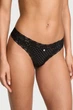 Трусики стринг Victoria's Secret 3(M) Черный (150568) - изображение 1