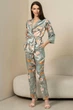 Комплект: жакет и брюки Mia-Amore 52(3XL) Мятный микс (151651) - изображение 1
