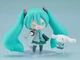 Аніме фігурка Nendoroid 2306 нендороїд 10 см вокалоїд Хатсуне Міку та Сіннаморол, vocaloid Hatsune Miku and Cinnamoroll - зображення 2