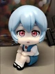 Аніме фігурка чібі 10 см Аянамі Рей - Євангеліон, Rei Ayanami - Evangelion - изображение 3