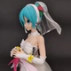 Аніме фігурка 23 см вокалоїд Хатсуне Міку в весільному платті, Hatsune Miku vocaloid - зображення 7