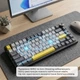 Клавіатура Ajazz AK820 Sea Salt Switch Black USB-C (AK820-SS-BGY) - зображення 4