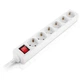 Мережевий фільтр живлення REAL-EL RS-6 Protect M 5m, white (EL122300035) - зображення 3