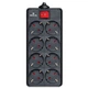 Сетевой фильтр питания REAL-EL REAL-EL RS-8 PROTECT, 1.8m, black (EL122300021) - изображение 1