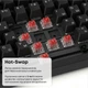 Клавиатура Ajazz AK820 Red Switch Black USB-C (AK820-R-B) - изображение 8