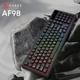 Клавіатура Ajazz AF98 Black USB-C Black (AF98-B) - зображення 9