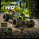 Радиоуправляемая машинка LH-18108 GALLCP PRO 1:18 4WD до 50 км/ч, RC внедорожник на пульте управления, полный привод, LED-подсветка, аккумулятор - изображение 1