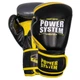 Боксерские перчатки Power System PS-5005 Black/Yellow 16oz - изображение 1