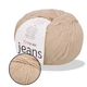 YarnArt Jeans, Беж №87 – пряжа нити для вязания спицами и крючком (игрушки, одежда), 55% хлопок, 45% акрил, 50 г/160 м, полухлопок Ярнарт джинс - изображение 1