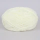 Пряжа Milk Cotton Молочный №06, хлопок с молочным акрилом для вязания, мягкая детская пряжа 50г/100м для вязания игрушек и одежды - изображение 3