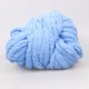 Lady Yarn Chunky Blanket, Голубой SL1015 - толстая плюшевая пряжа Чанки Бланкет, 300 г / 33 м, для пледов и объемных изделий - изображение 3