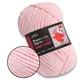 Плюшевая пряжа Premium Yarn Baby Love, Розовый №303, 100% полиэстер, 100г/120м, для вязания игрушек, детской одежды, пледов, амигуруми - изображение 1