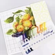 Набір для вишивки хрестиком "Ваза з лимонами", N3016, 27*20см, Чарівниця - готовий комплект для вишивання - зображення 3