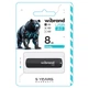 Флеш пам'ять USB 8 GВ Wibrand Grizzly USB 2.0 чорний - изображение 2