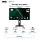 Монітор з вебкамерою 27" MSI PRO MP272PMG IPS 1920x1080 120 Гц 300 кд/м² колонки 2x2 Вт Black - зображення 1