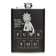 Фляга NU SHO “Crazy Rick” нержавіюча сталь 200 мл - зображення 1