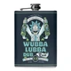 Фляга NU SHO “Wubba Lubba” нержавеющая сталь 200 мл - изображение 1