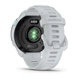 Смарт-годинник Garmin Forerunner 70 Whitestone з білим силіконовим ремінцем - зображення 7