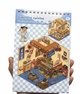 Стікербук KPOP DEMON HUNTERS набір наклейок 3D Mini World Scenic Book, 8 сцен, багатошарові стікери з пінцетом, блокнот на спіралі 4 штуки - изображение 5