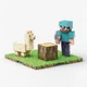 Магнитный Minecraft конструктор Стив и Лама магнитный конструктор Magnet World блоки фигурки персонажей - изображение 10