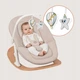 Стілець-гойдалка Lionelo CELIA ROCKER NATURAL WOOD - зображення 4