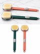 Щетка для душа с длинной ручкой и дозатором для геля Body Brush для массажа спины и тела - изображение 5