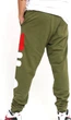 Чоловічі штани Fila Bronte зелені спортивні XL - изображение 3