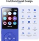 MP3-плеер AGPTEK A02PLT 64 ГБ с Bluetooth 5.3, FM-радио, диктофоном, динамиком, синий - изображение 8