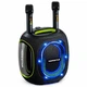 Портативная Bluetooth колонка для вечеринок с двумя микрофонами RGB-подсветкой 300 Вт и долговечным аккумулятором 30000мАч - изображение 10