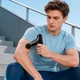 Ручний перкусійний масажер HOCO Multi-functional Massager HP55 3-в-1 Black - зображення 7