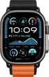 Ремінець Spigen WBF1 для Apple Watch 6/7/8/9/10/11/SE/SE 3/Ultra 1/Ultra 2 44/45/46/49mm Black-Orange (AMP10145) - зображення 3