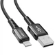 Дата кабель C1-02 USB to Lightning 2.4A (1.2m) Black Acefast (2000003510702) - изображение 2