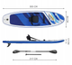 SUP-доска Bestway Hydro Force Oceana SUP-доска с сиденьем и веслом, надувная SUP-доска 305×84×12 см - изображение 2