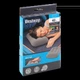 Надувна подушка Bestway 67121 туристична підголівник для сну та відпочинку дорожня флок компактна grey - изображение 8