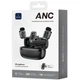 Петличный беспроводной микрофон WM008 Dual-mic ANC Type-C Black Wiwu (2000003506033) - изображение 2
