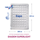 Кашемировое одеяло Billerbeck Diadem Superlight легкое летнее 200x220 см белый 51903489 - изображение 3