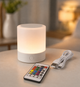 Настольная LED лампа ночник Mini touch lamp / Портативный светильник-ночник от USB / Нічник акумуляторний RGB - изображение 4