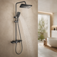 Душ/смеситель Faucet CR-25HT030 многофункциональный металл / Душ с длинным сливом / Смеситель для ванной комнаты - изображение 1